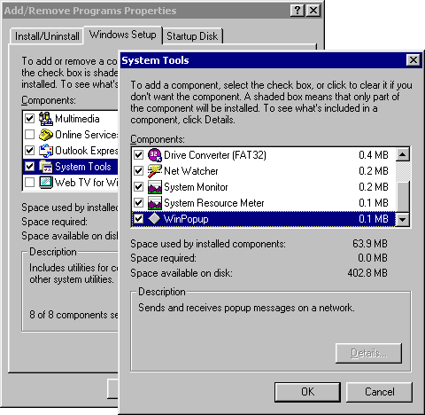 windows 98 install